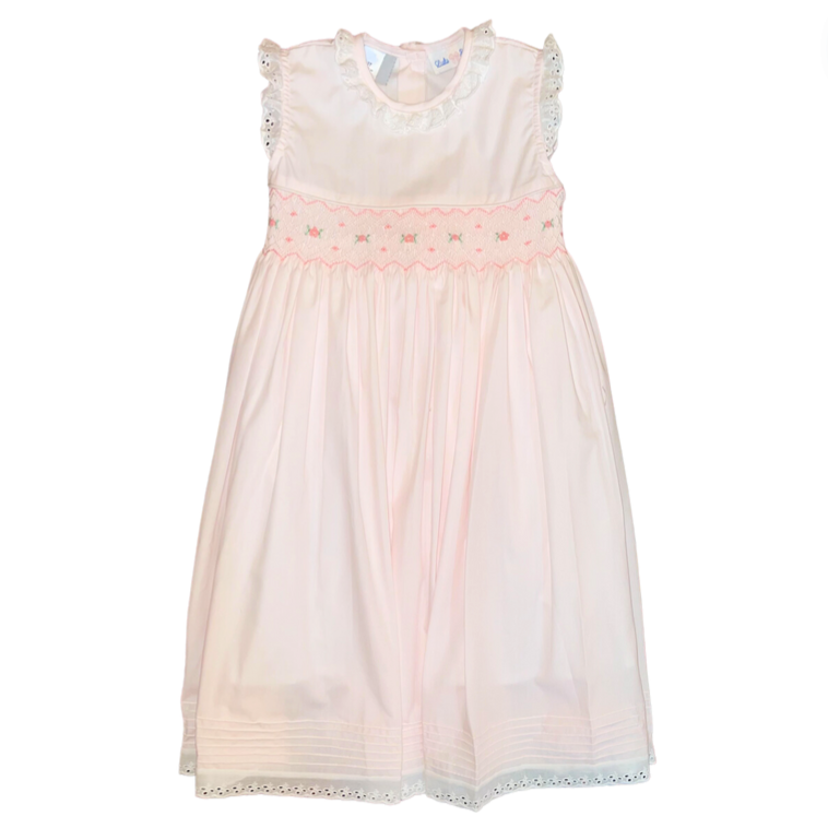 Rosie Smocked Dress - Light Pink