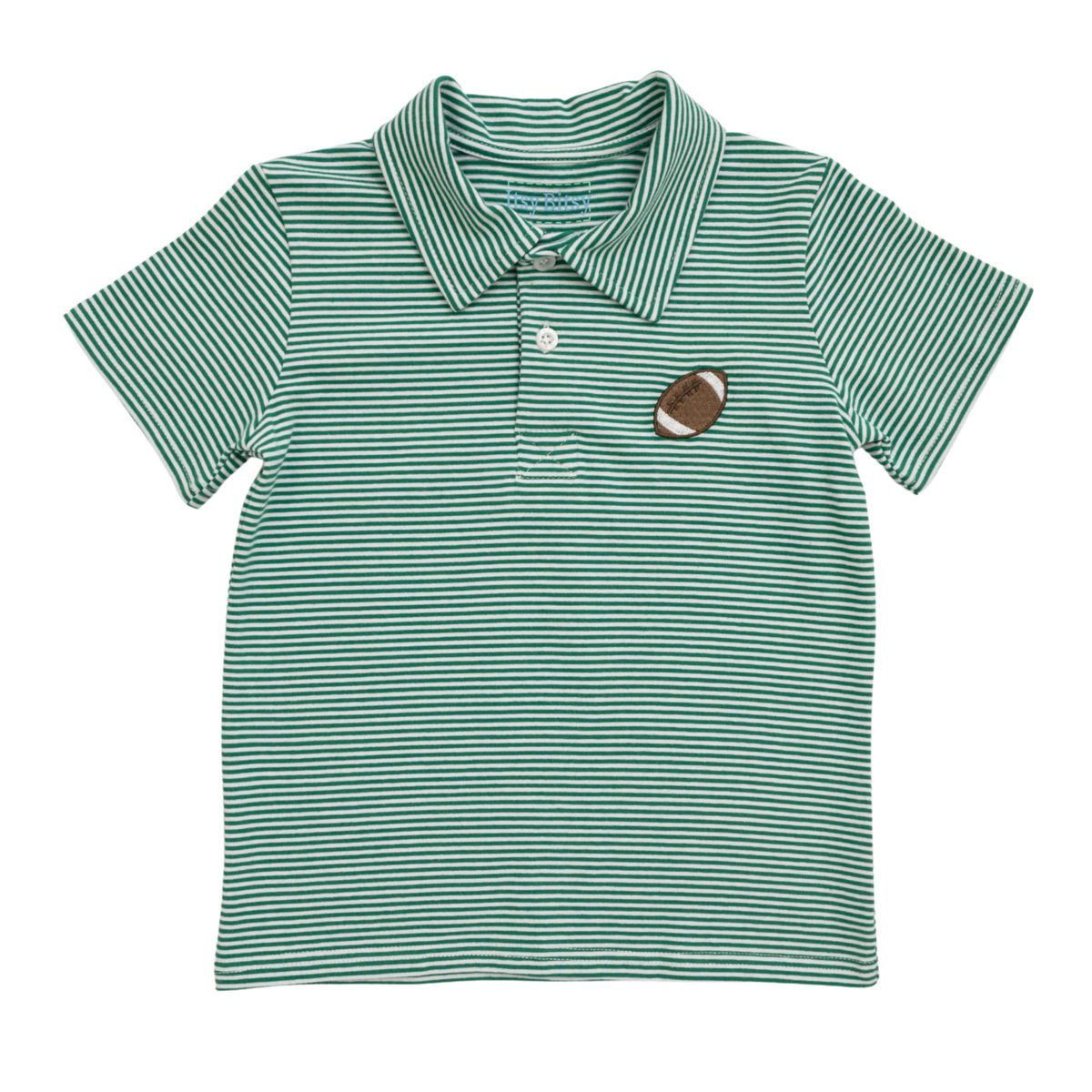 Football Polo - Green/White
