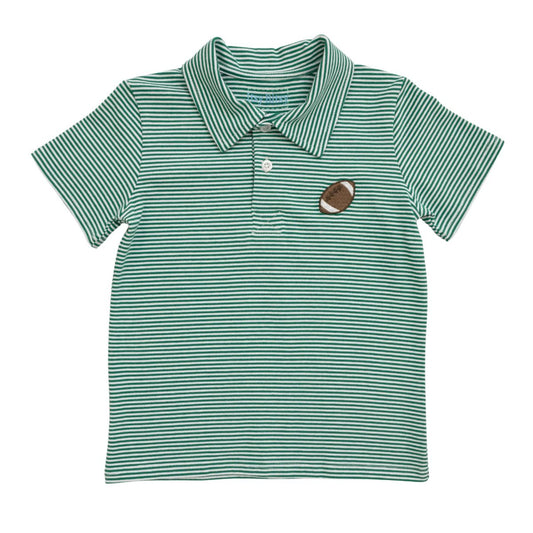 Football Polo - Green/White