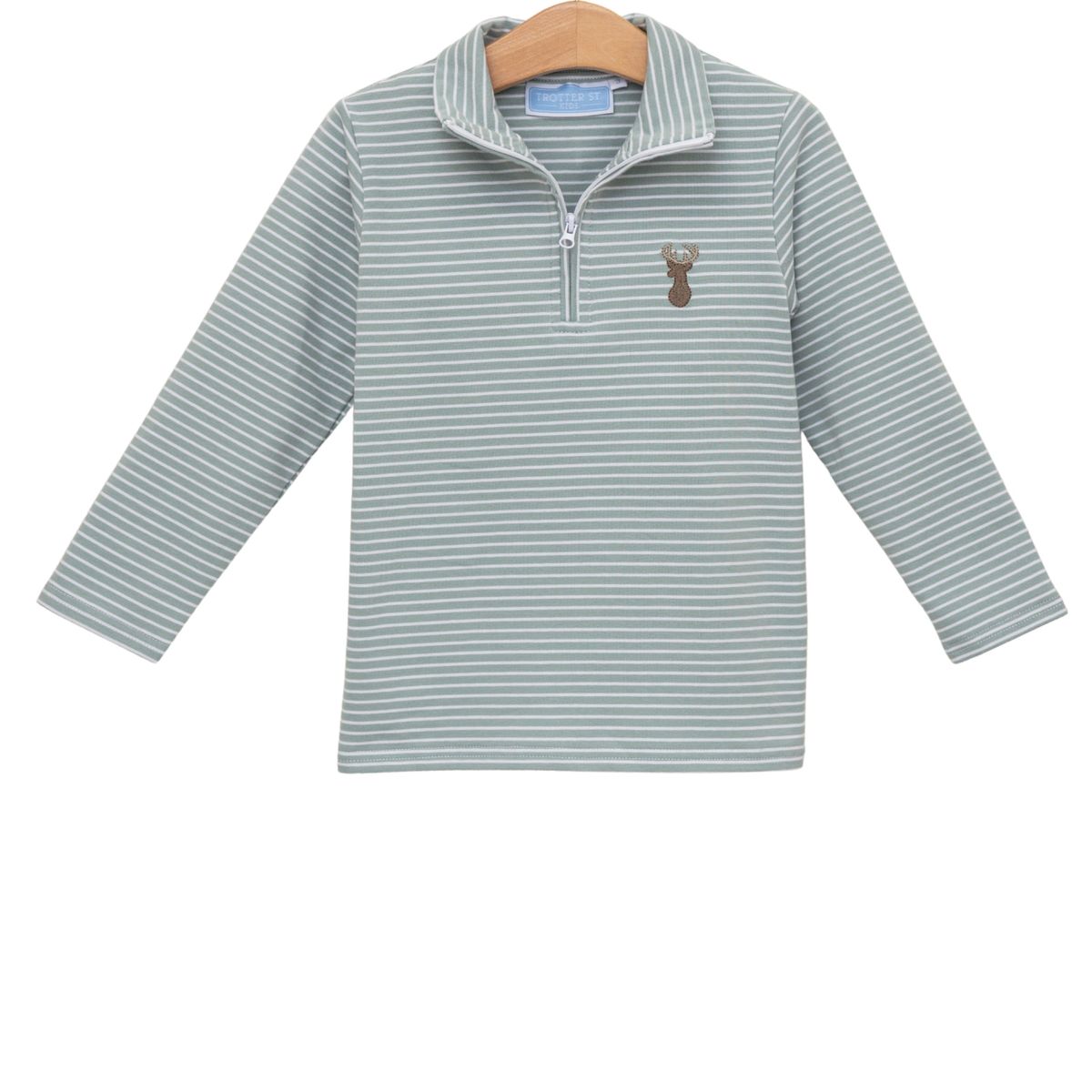 Deer Quarter Zip Pullover