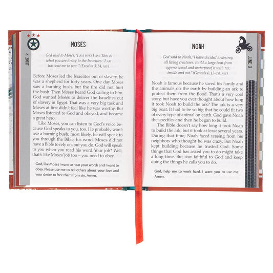 One-Minute Devotions For Boys Padded Hardcover