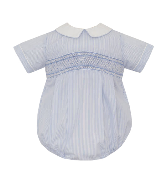 Ryan Striped Smocked Bubble