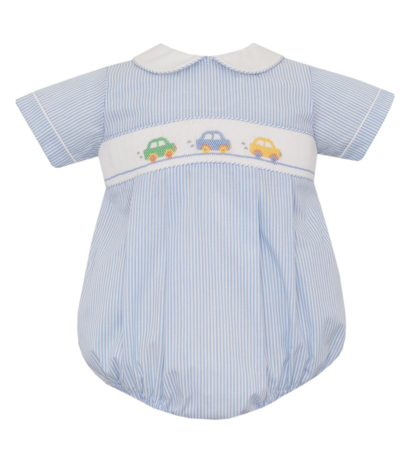 Cars Boy's Blue Stripe Bubble