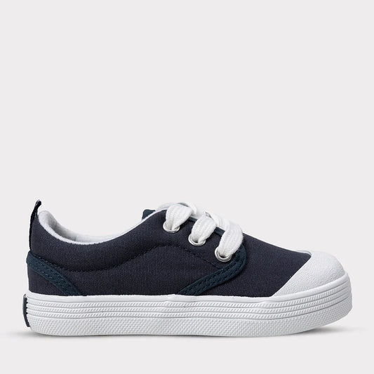 Oomphies Lace Up Sneaker-Navy