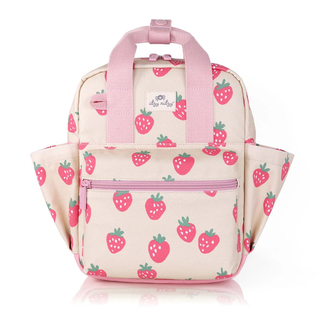 Itzy Bitzy Backpack - Strawberries