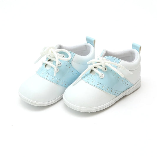 Austin Saddle Shoe - White/Blue