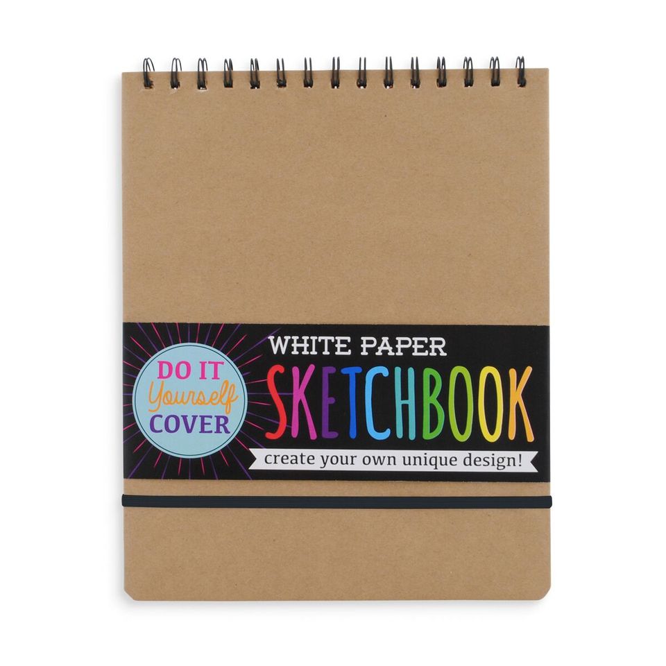 DIY Cover Sketchbook - White Paper