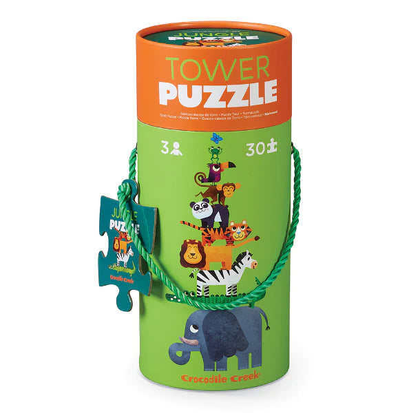 Jungle 30-Piece Tower Puzzle