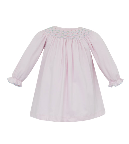 Ellie Smocked L/S Knit Dress