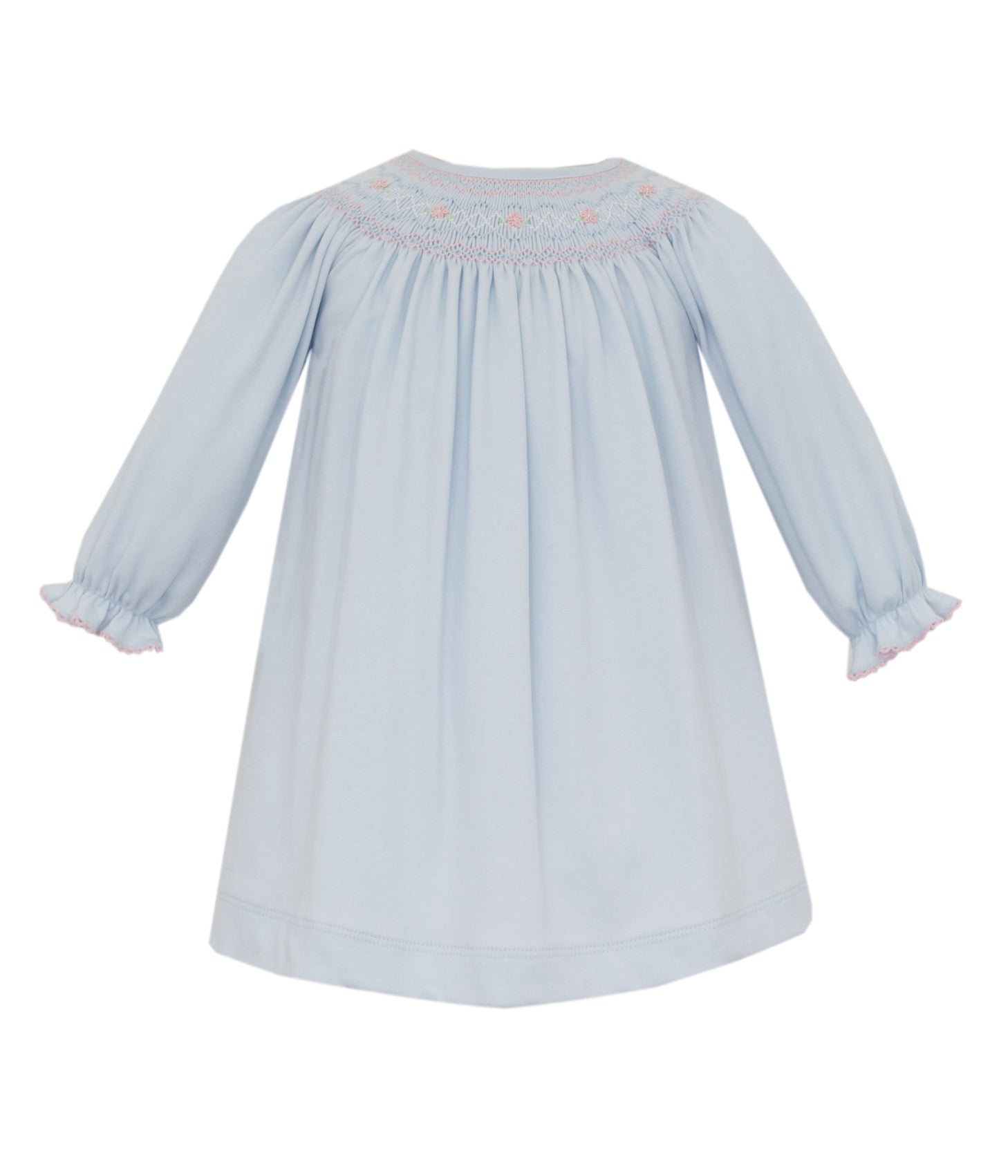 Olivia Smocked Knit L/S Dress