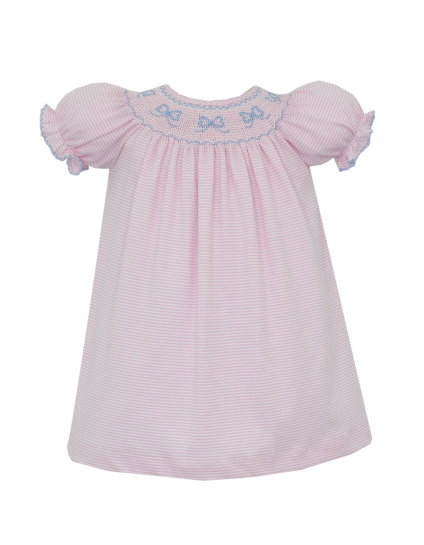 Pink Knit Bow Bishop