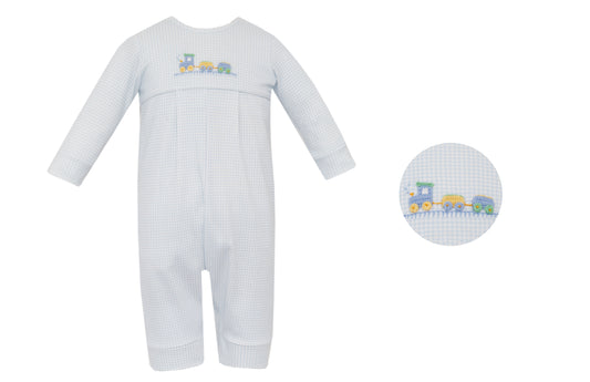 Train Swiss Knot Romper