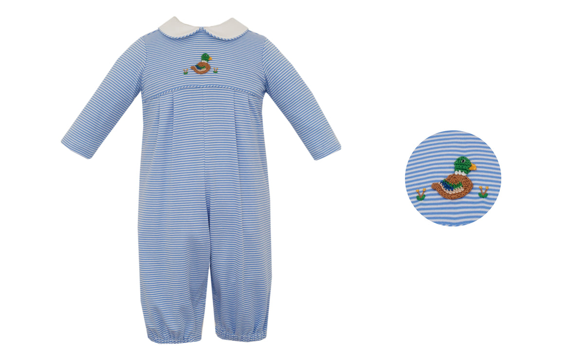 Mallard Duck Knit Romper