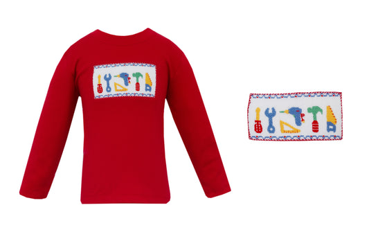 Tool Boy Smocked Shirt