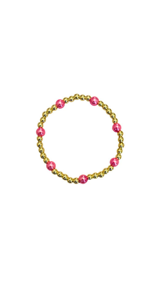 The Emma Bracelet - Hot Pink
