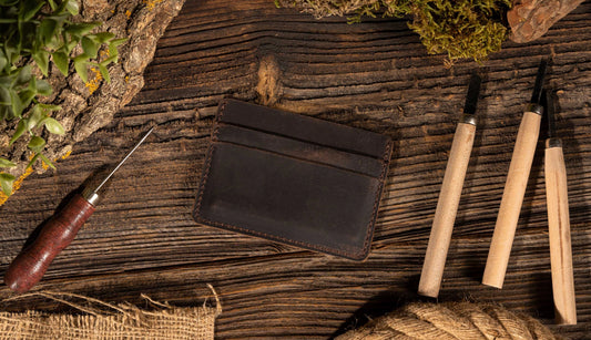 Card Holder Wallet - Dark Brown