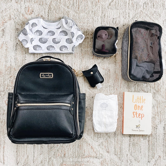 Black Itzy Mini Diaper Bag