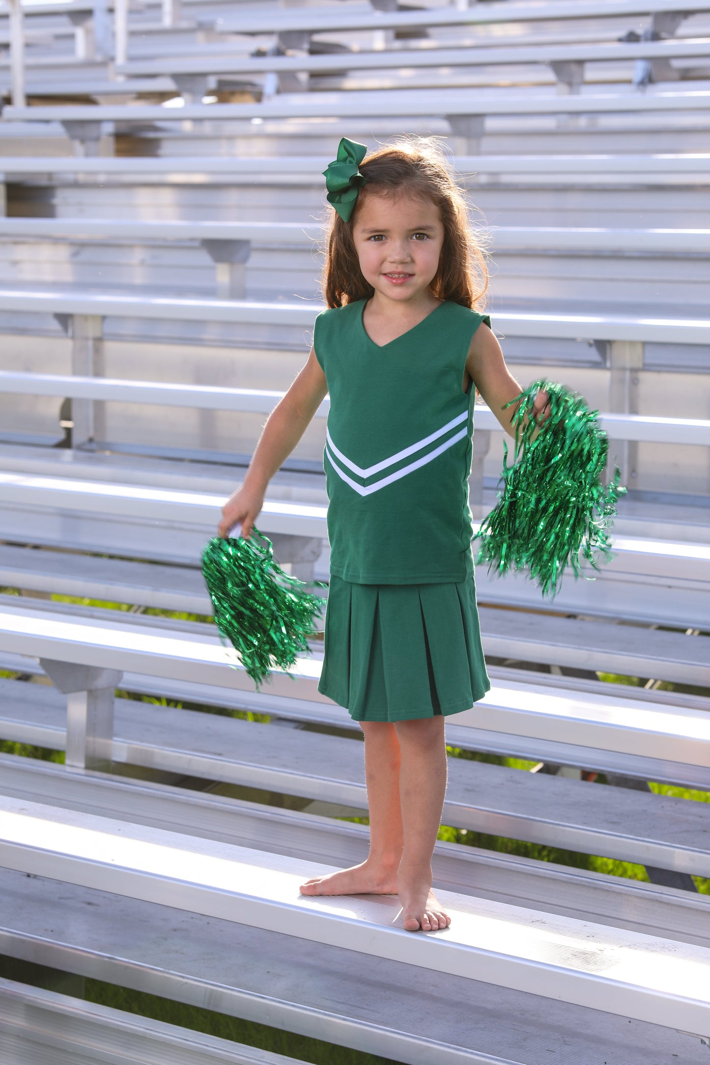 Green Cheer Uniform