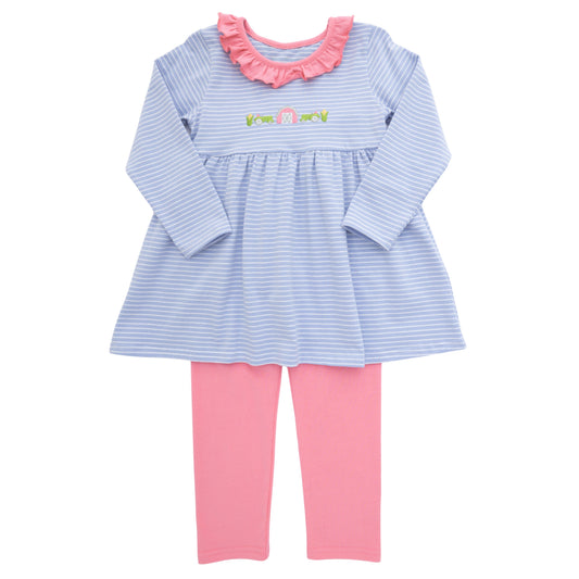 On The Farm Ruffle Leggings Set