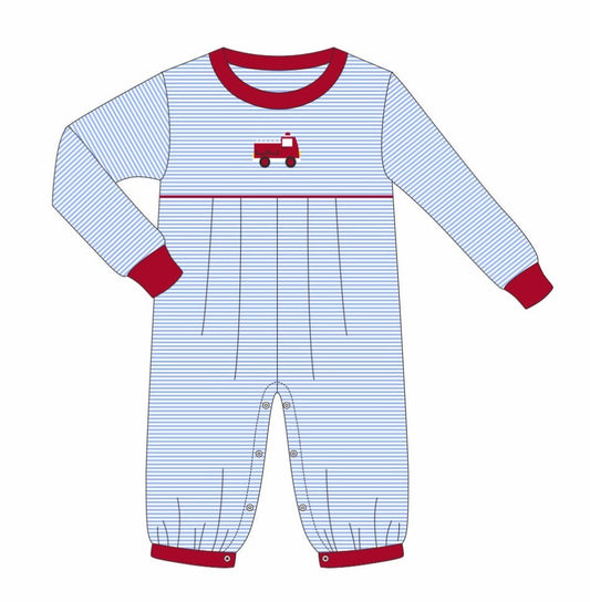 Fire Truck Romper