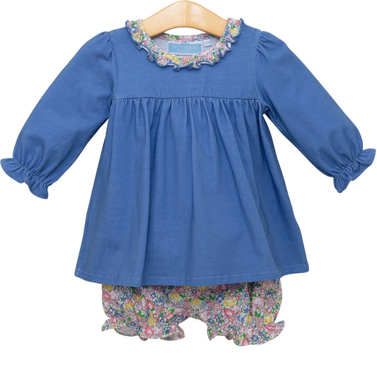 Floral Ruffle Bloomer Set