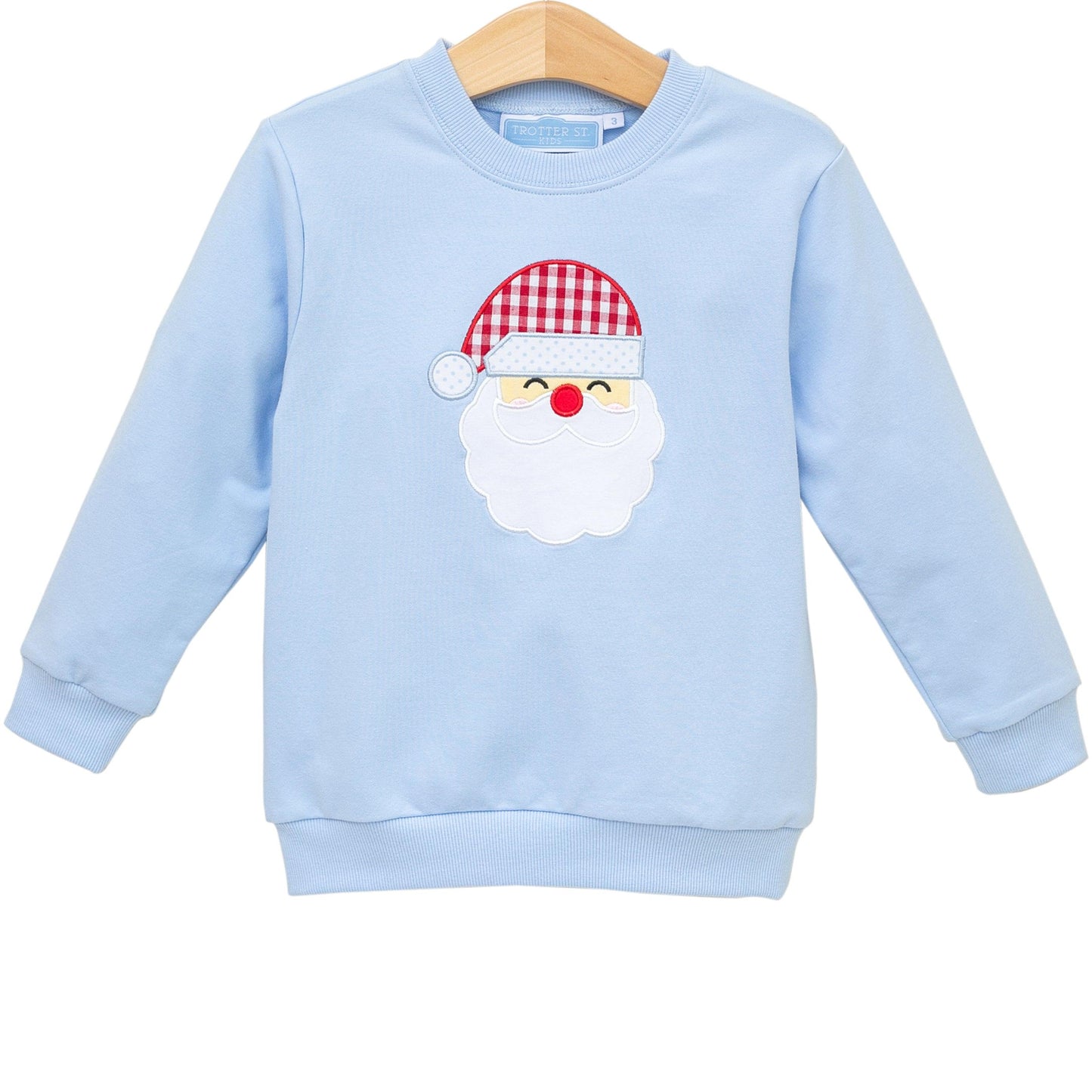 Blue Santa Pullover