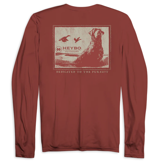 Weathered Lab Stamp Long Sleeve