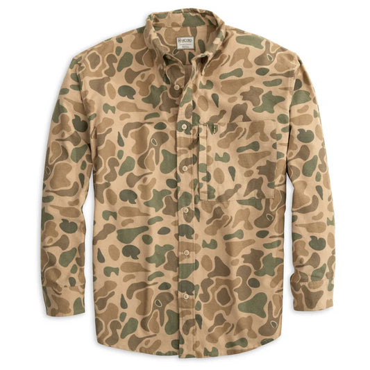 Mens Stonecamp Flannel: Heybo Traditions Camo
