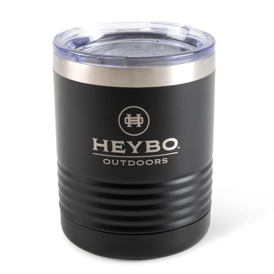 12 oz Lowball Tumbler: Black