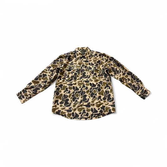 Plainsman Jac Shirt: Traditions Camo Olive