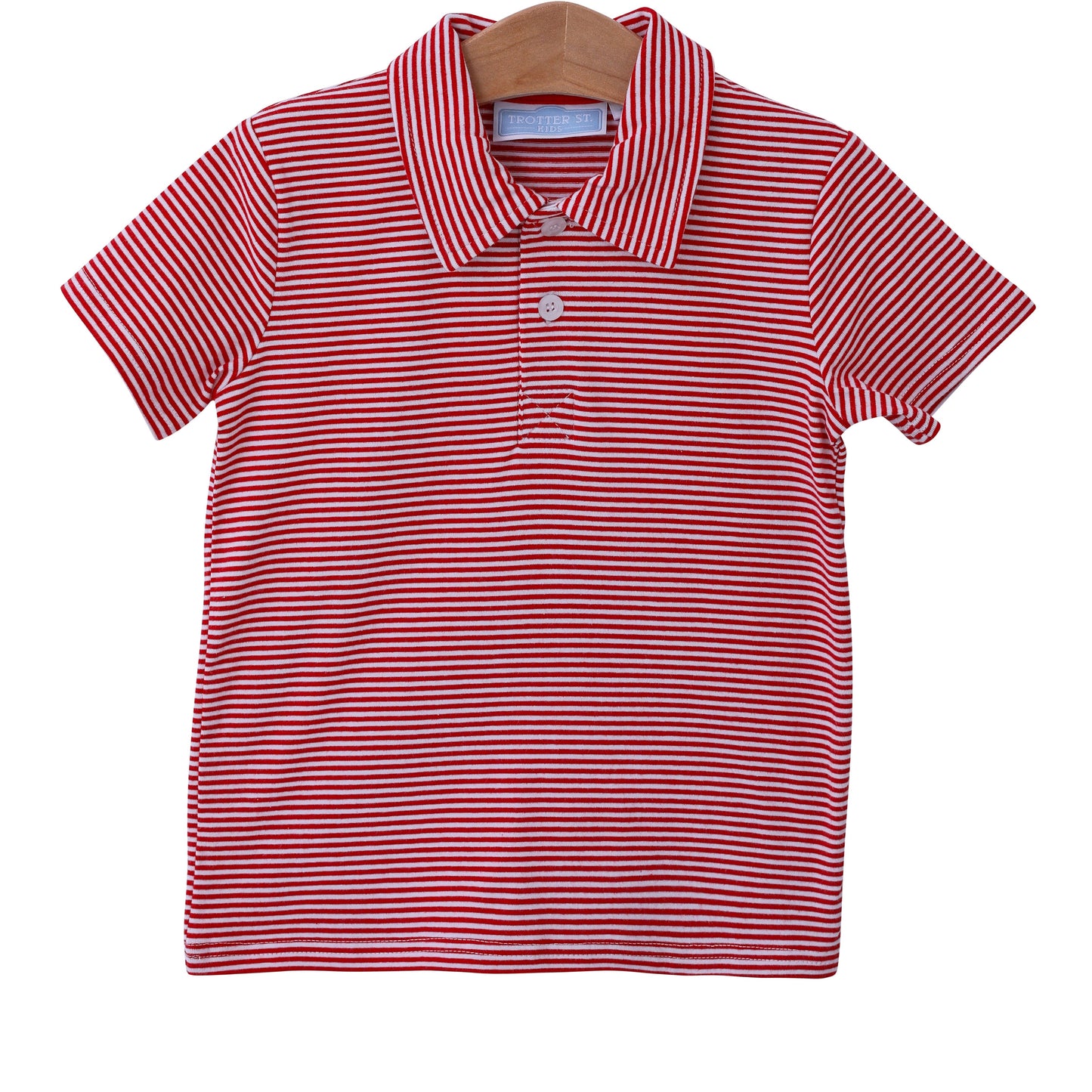 Henry Polo-Red Stripe