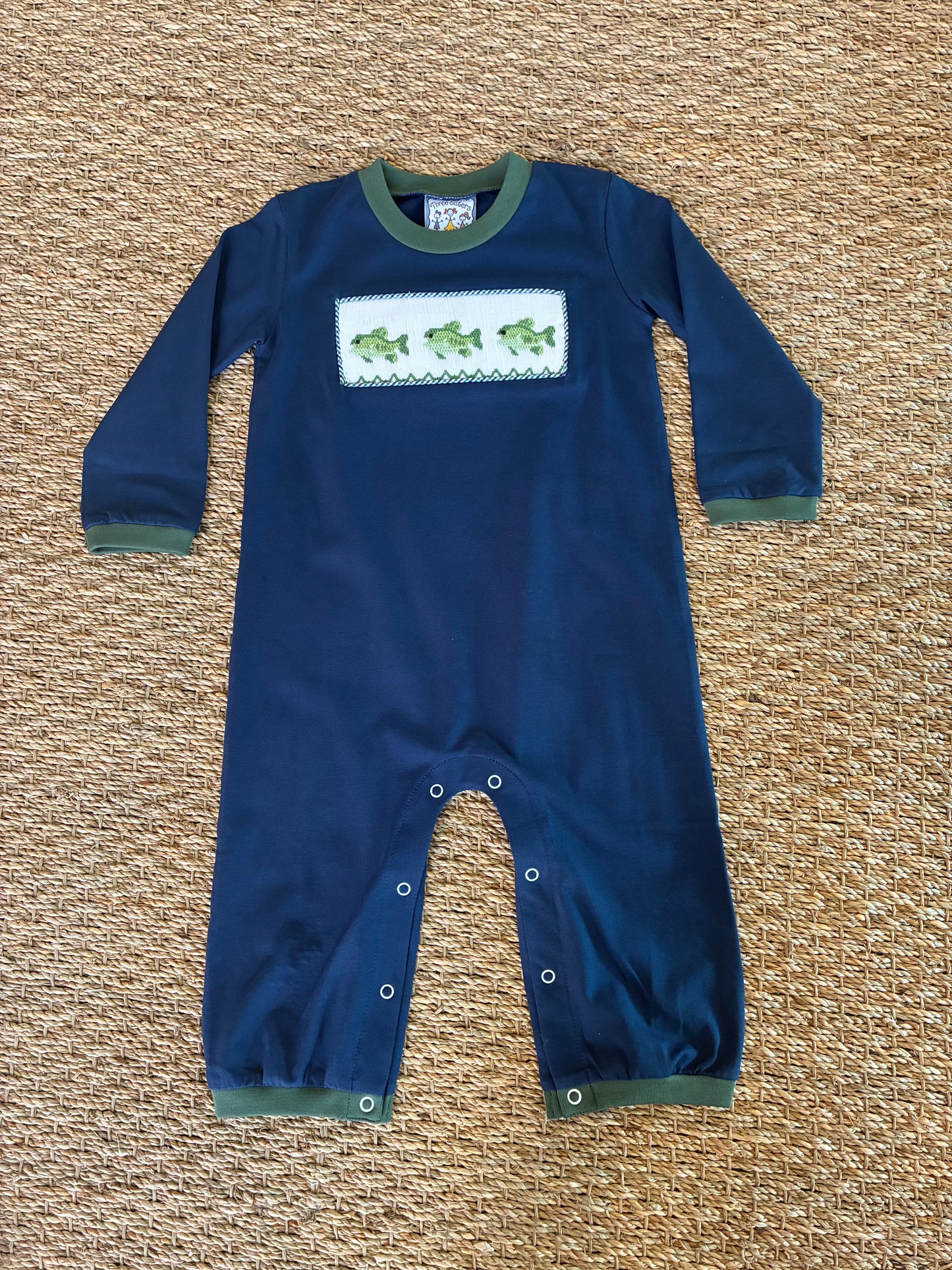 Reelin' Them In Smocked Romper