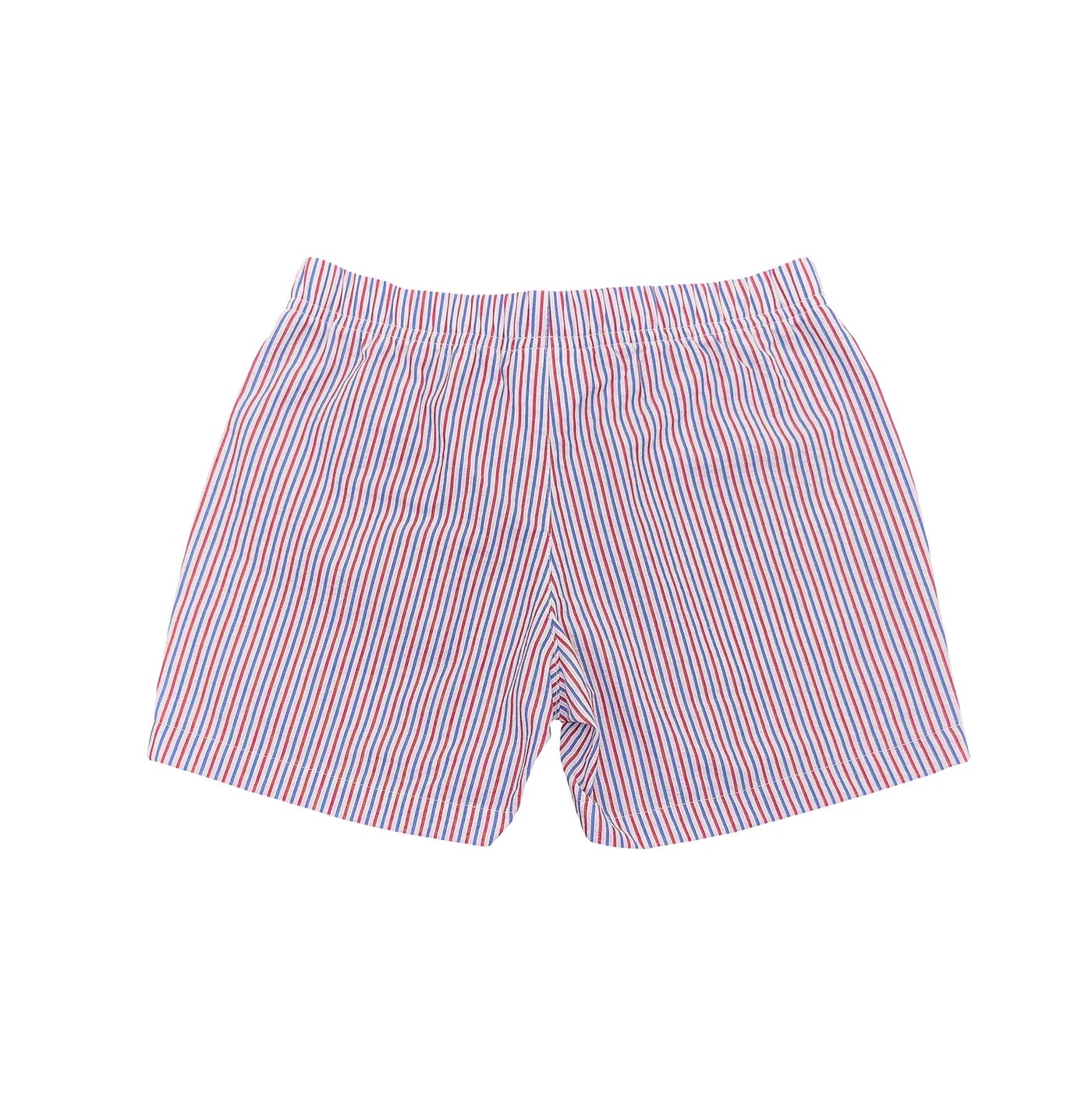 Naple Seersucker Short - Patriotic