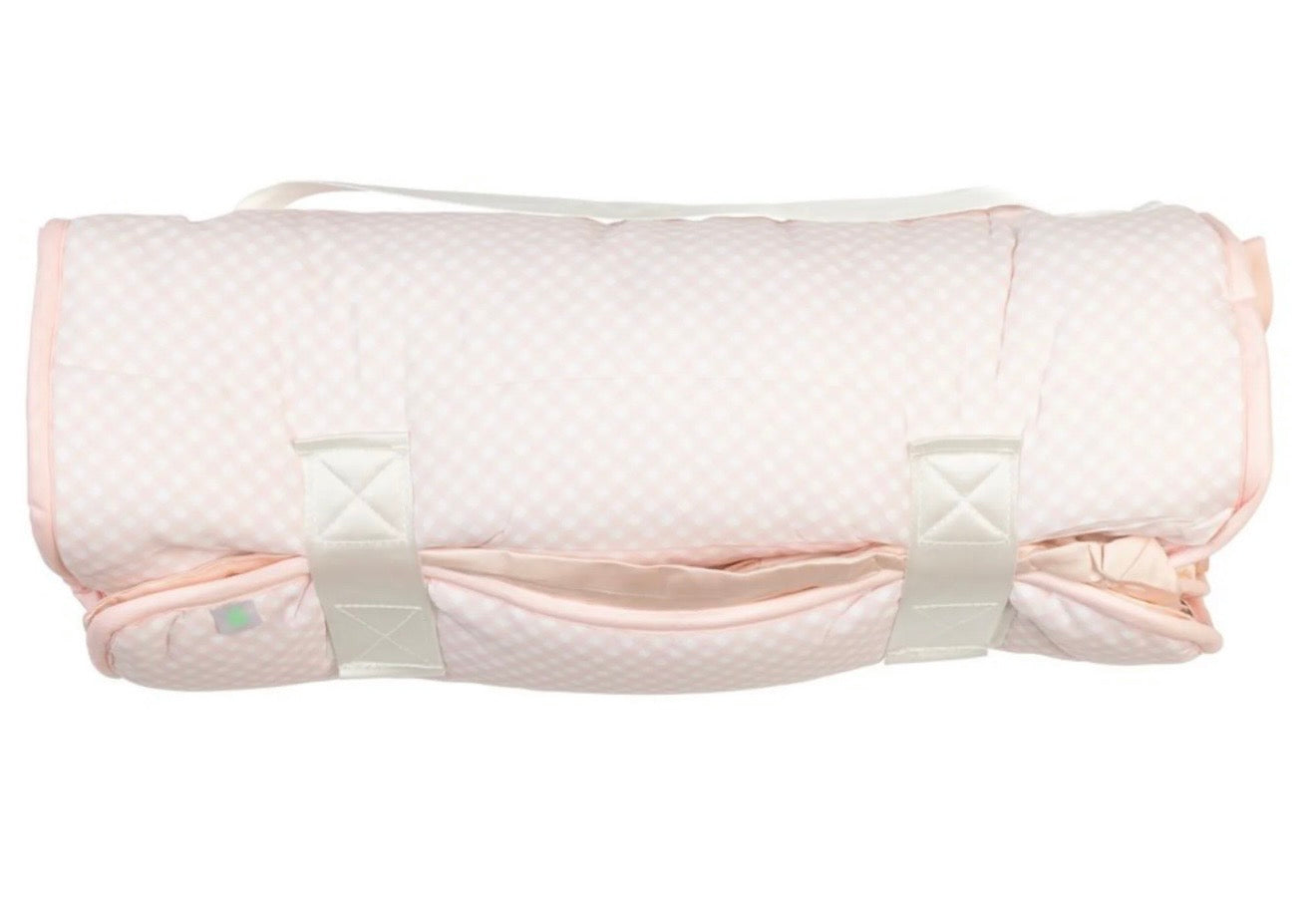 Pink Gingham Nap Mat