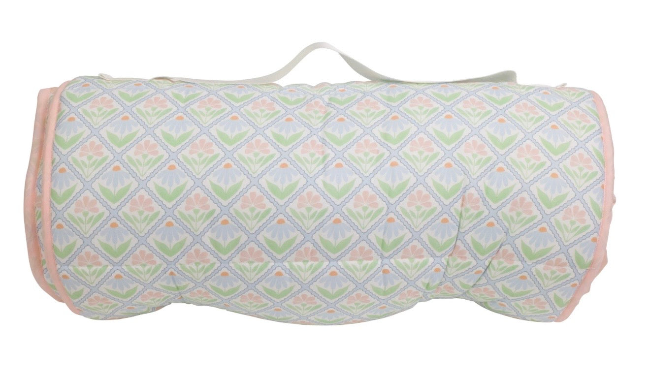 Pastel Floral Nap Mat