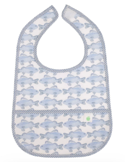 The Wipe It Bib - Fish