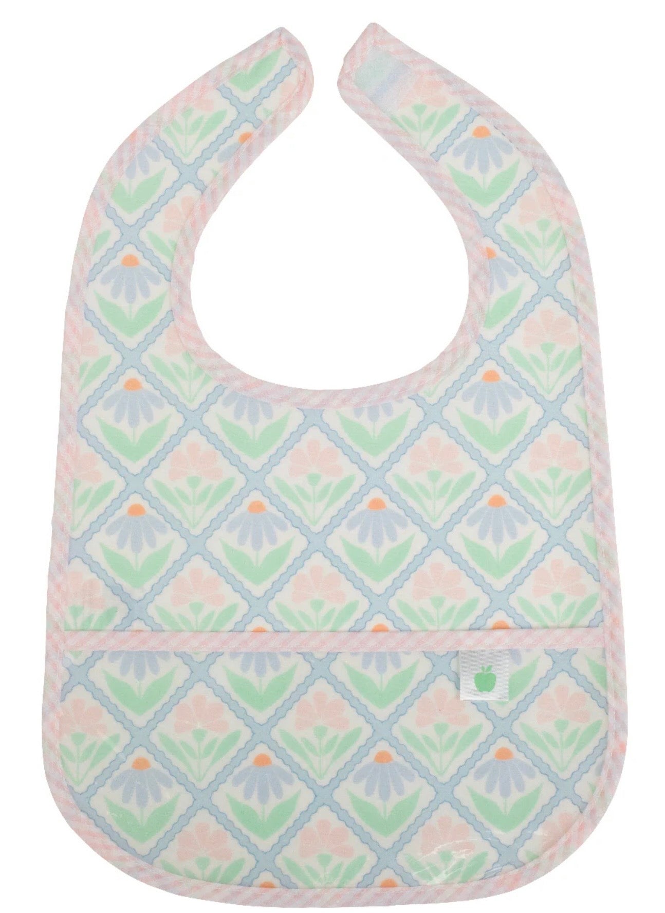 The Wipe It Bib - Pastel Floral