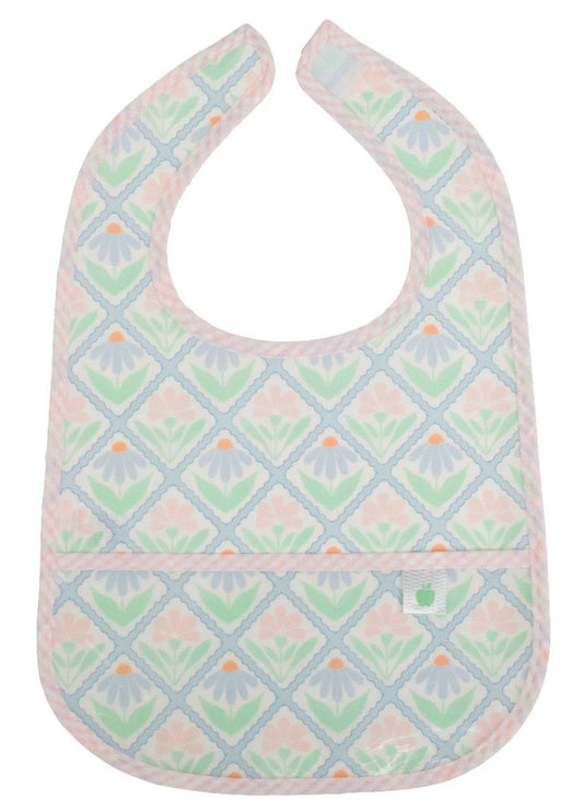 The Wipe It Bib - Pastel Floral