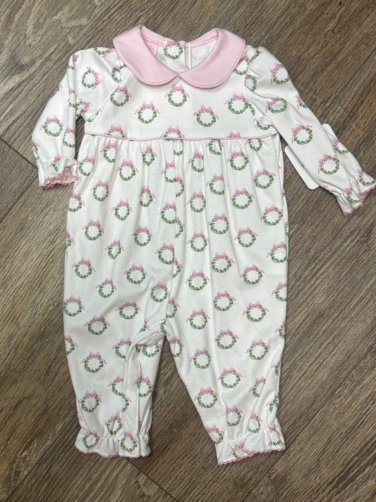 Christmas Wreath Romper