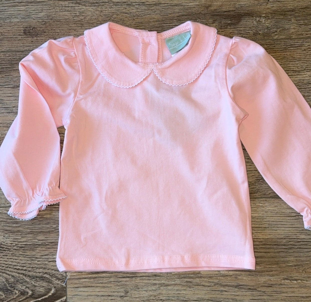 Pink Peter Pan Top