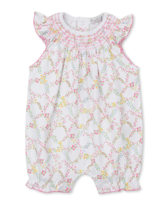 Garden Trellis Short Playsuit
