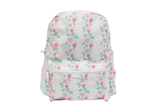 Strawberries Large Backpack