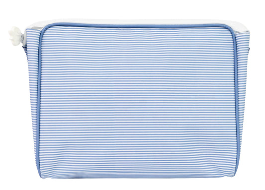 The Large Go Bag  - Navy Stripe