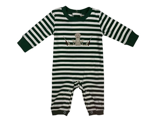 Deer Hunting Boys Romper