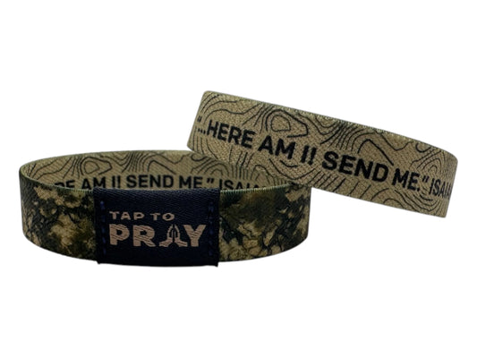 Tap to Pray Valor Camo & Isaiah 6:8
