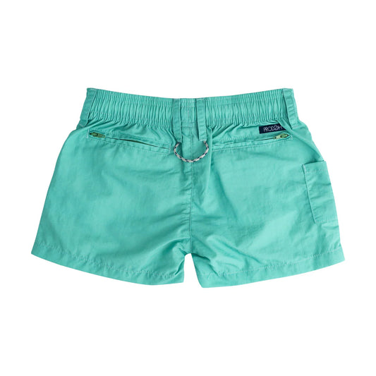 Boy's Outrigger Performance Shorts - Marine Green