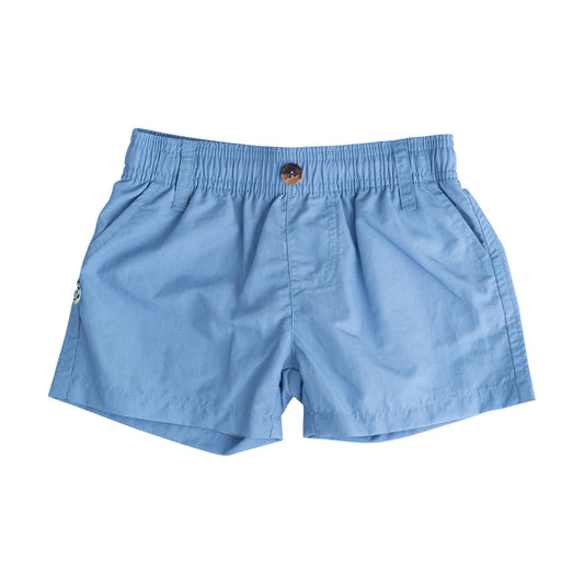 Boys Outrigger Performance Short - Ashleigh Blue