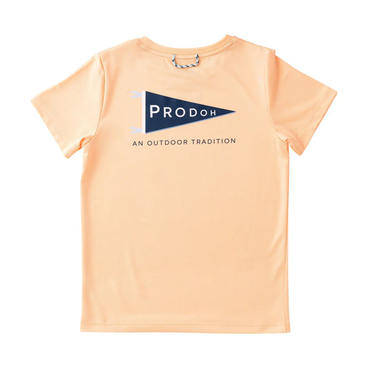 Kid's Pro Performance Short Sleeve T-shirt – Nautical Pennant PRODOH Logo Art