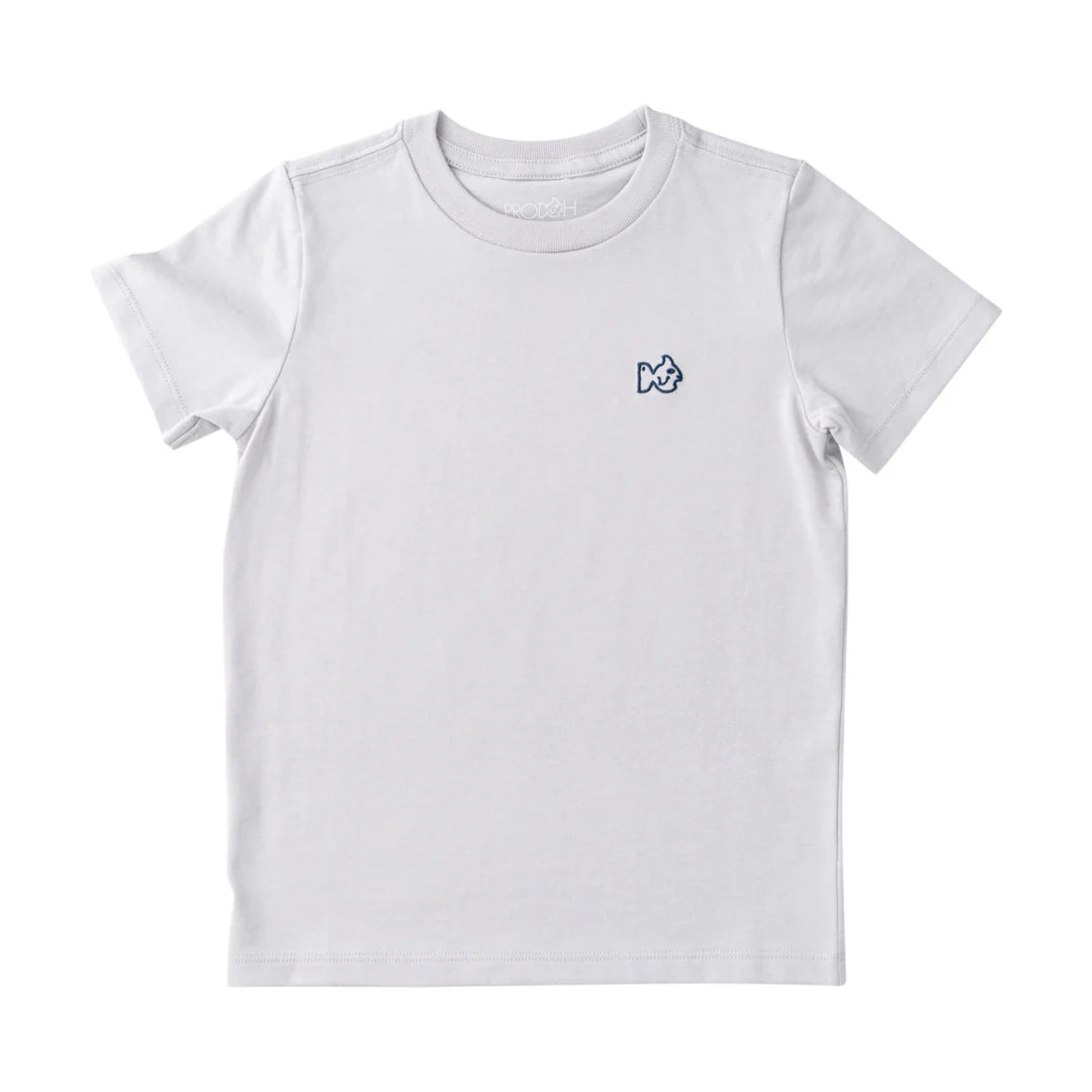 Kid's Cotton Short Sleeve T-Shirt - Baseball Glove Art
