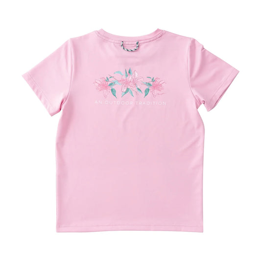 Girls Pro Performance SS T-Shirt - Pink Frosting